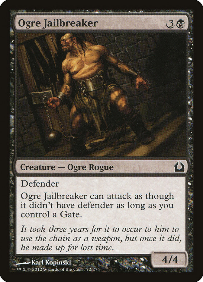 Ogre Jailbreaker [Return to Ravnica] | Good Games Morley