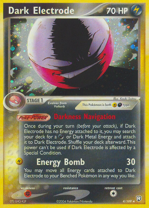 Dark Electrode (4/109) [EX: Team Rocket Returns] | Good Games Morley