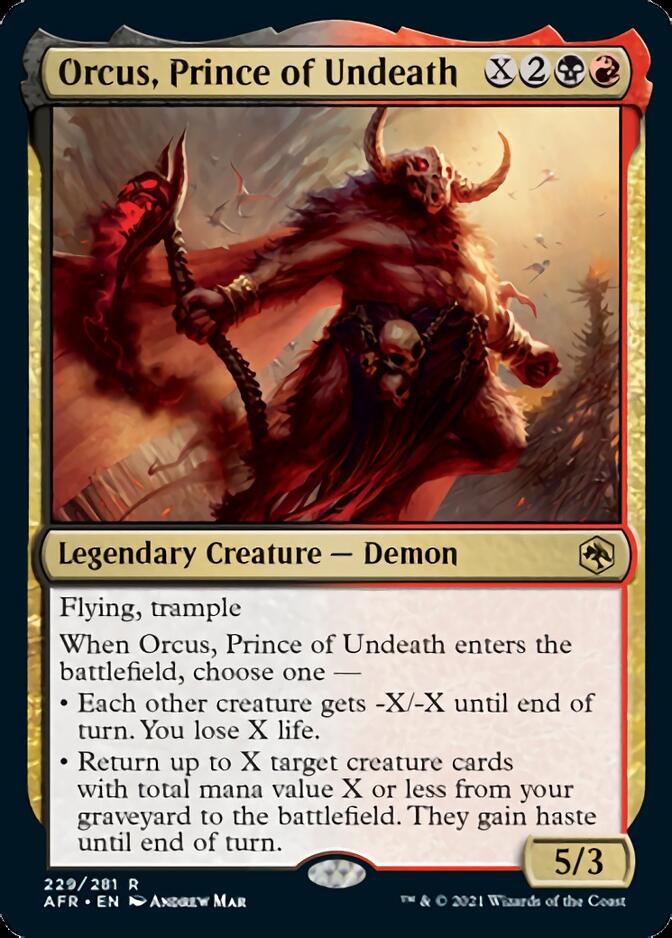 Orcus, Prince of Undeath [Dungeons & Dragons: Adventures in the Forgotten Realms] | Good Games Morley