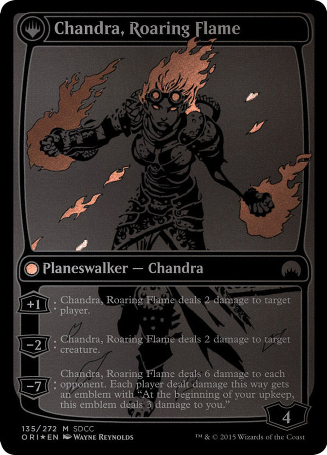 Chandra, Fire of Kaladesh // Chandra, Roaring Flame [San Diego Comic-Con 2015] | Good Games Morley