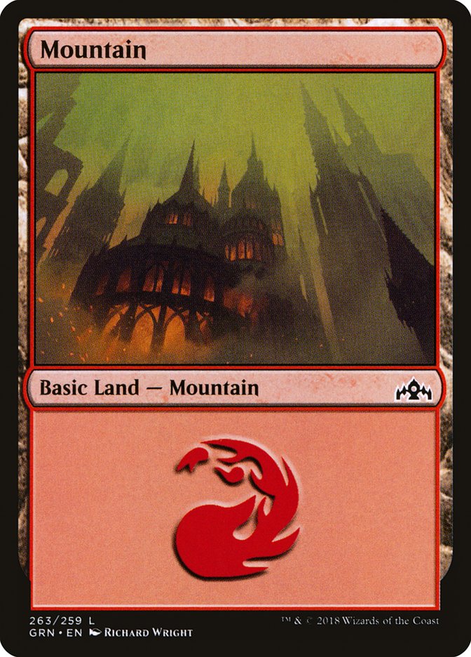 Mountain (263) [Guilds of Ravnica] | Good Games Morley