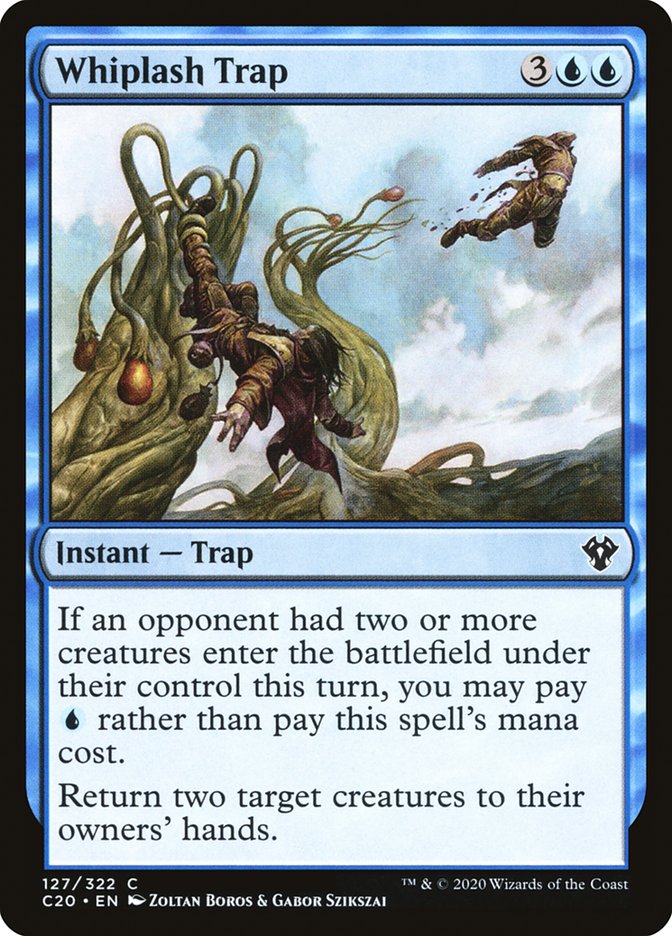 Whiplash Trap [Commander 2020] | Good Games Morley