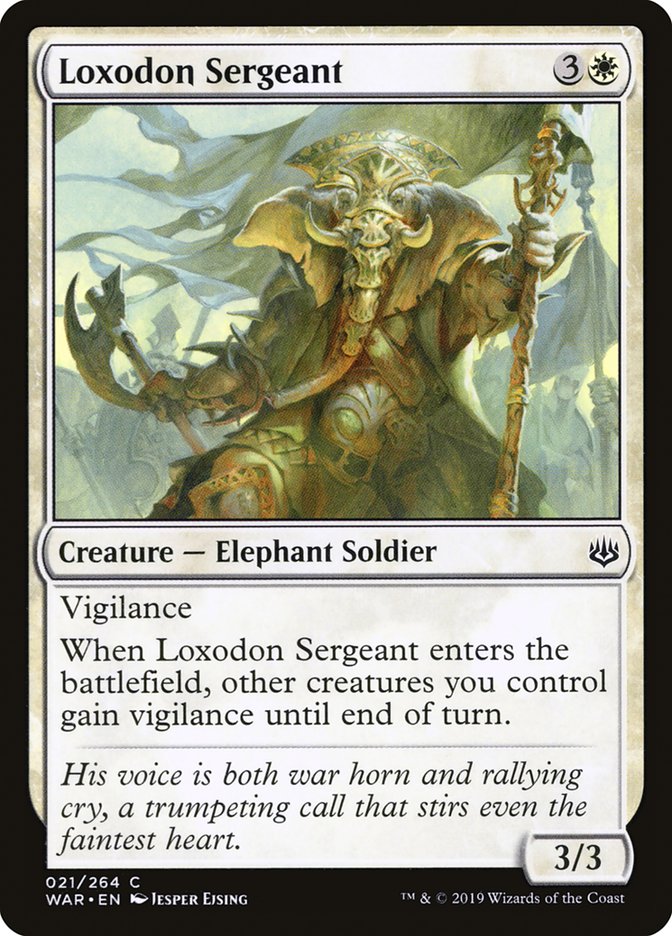 Loxodon Sergeant [War of the Spark] | Good Games Morley