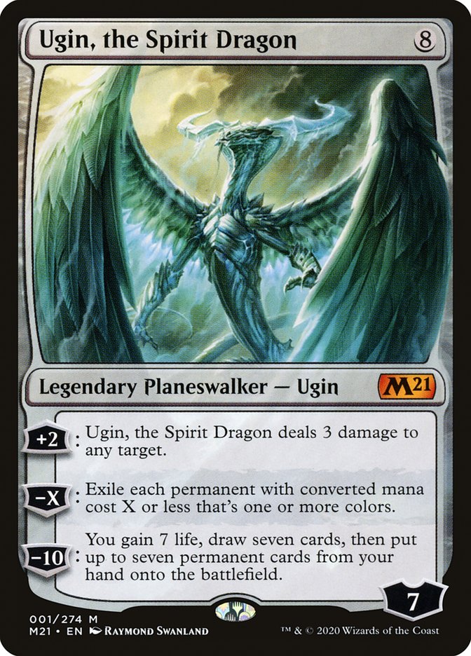 Ugin, the Spirit Dragon [Core Set 2021] | Good Games Morley