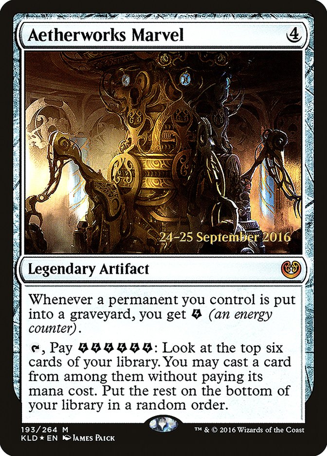 Aetherworks Marvel [Kaladesh Prerelease Promos] | Good Games Morley