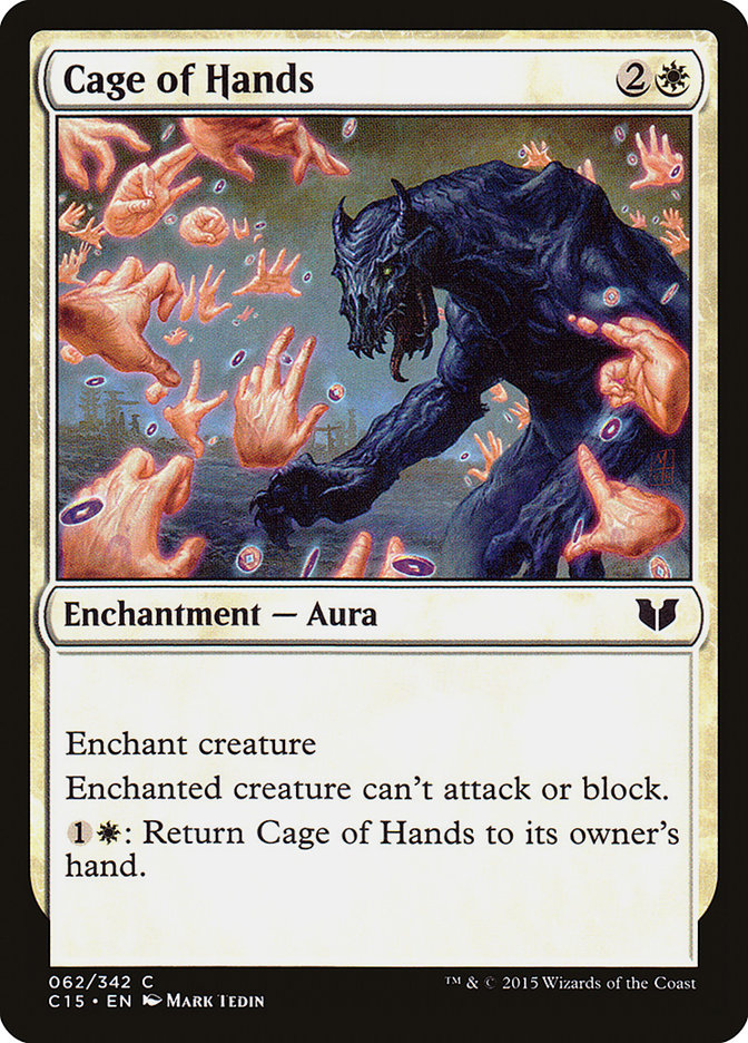 Cage of Hands [Commander 2015] | Good Games Morley