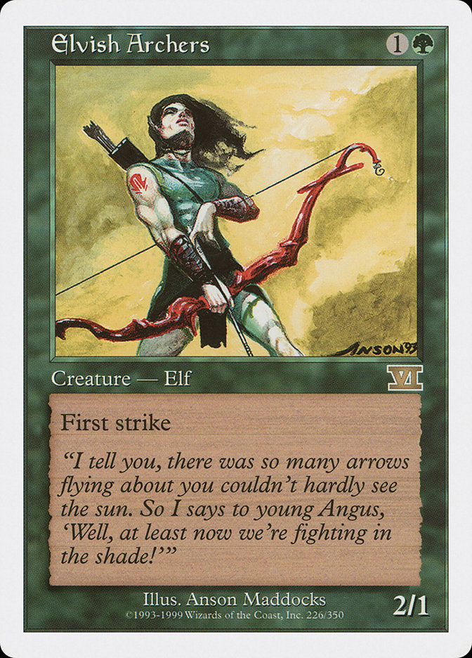 Elvish Archers [Classic Sixth Edition] | Good Games Morley