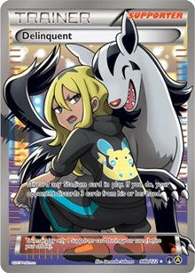 Delinquent (98b/122) (Full Art) (Alternate Art Promo) [XY: BREAKpoint] | Good Games Morley