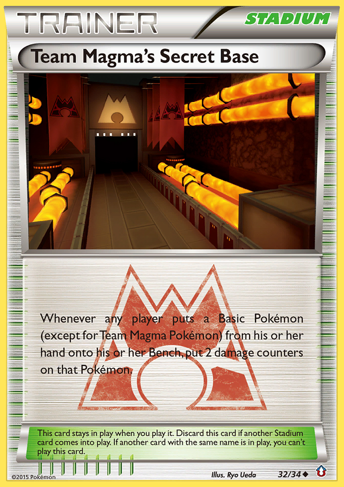 Team Magma's Secret Base (32/34) [XY: Double Crisis] | Good Games Morley
