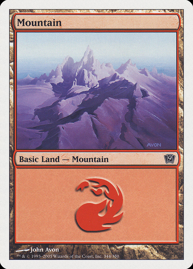Mountain (344) [Ninth Edition] | Good Games Morley