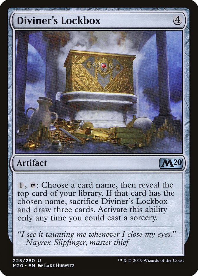 Diviner's Lockbox [Core Set 2020] | Good Games Morley