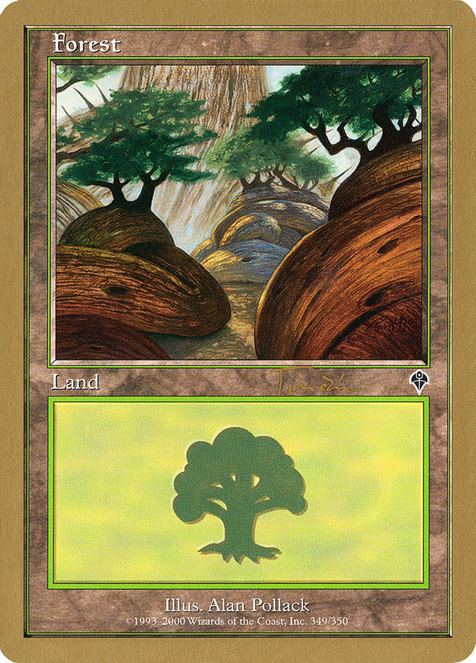 Forest (jt349a) (Jan Tomcani) [World Championship Decks 2001] | Good Games Morley