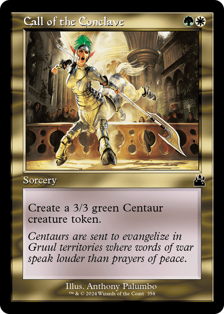 Call of the Conclave (Retro Frame) [Ravnica Remastered] | Good Games Morley