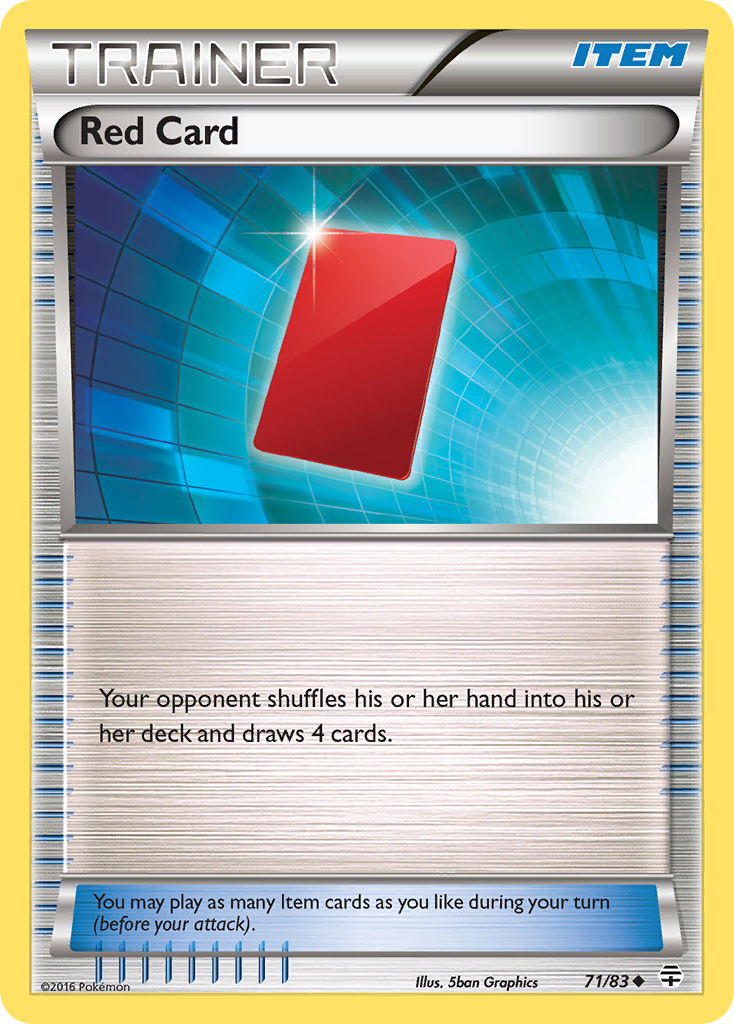 Red Card (71/83) [XY: Generations] | Good Games Morley