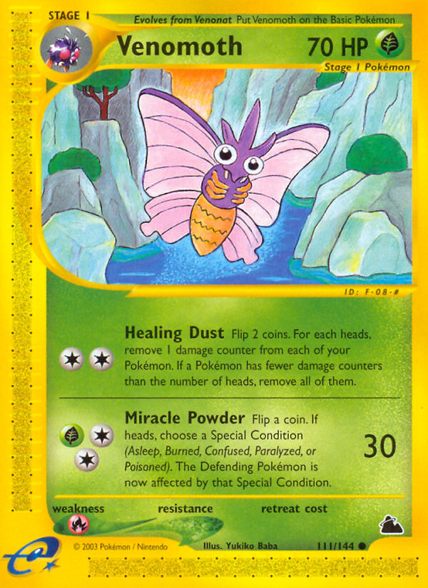 Venomoth (111/144) [Skyridge] | Good Games Morley