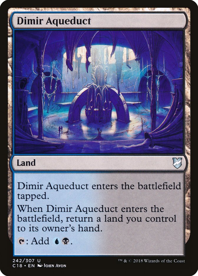 Dimir Aqueduct [Commander 2018] | Good Games Morley