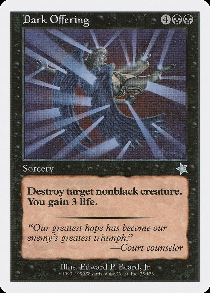 Dark Offering [Starter 1999] | Good Games Morley