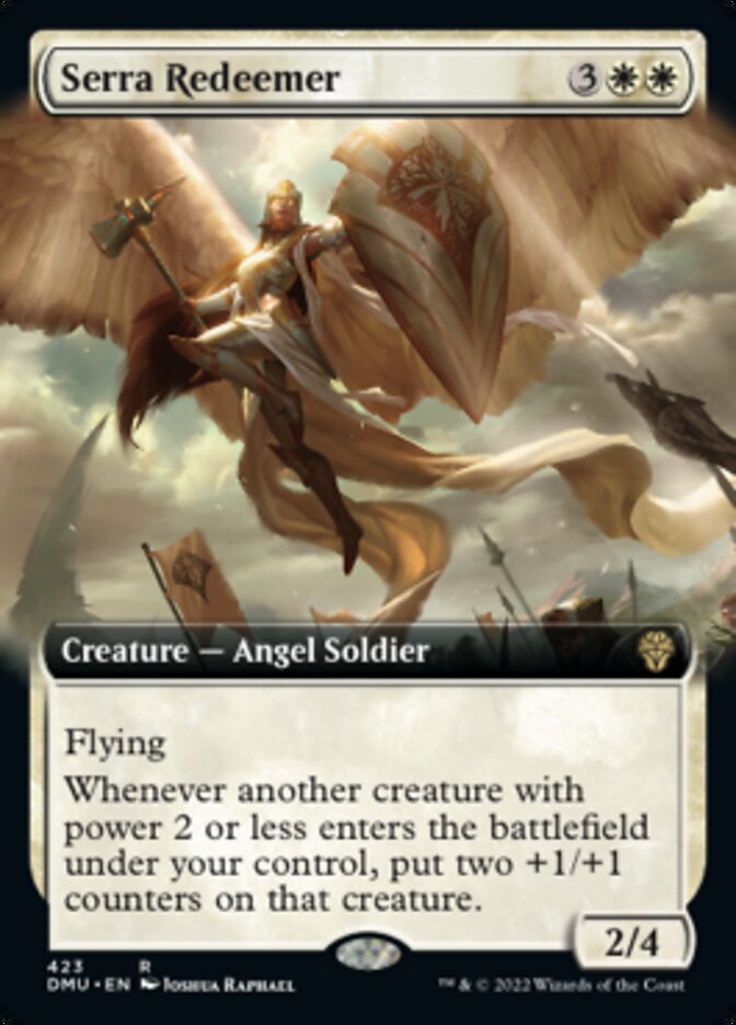 Serra Redeemer (Extended Art) [Dominaria United] | Good Games Morley