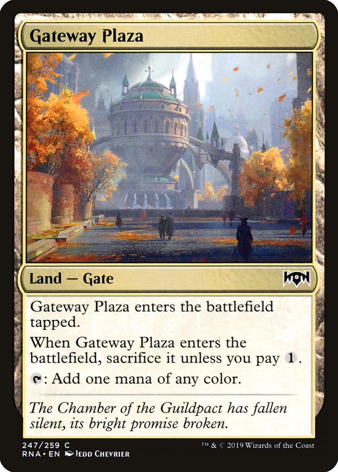 Gateway Plaza [Ravnica Allegiance] | Good Games Morley