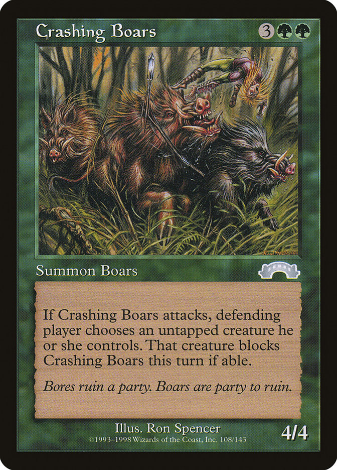 Crashing Boars [Exodus] | Good Games Morley