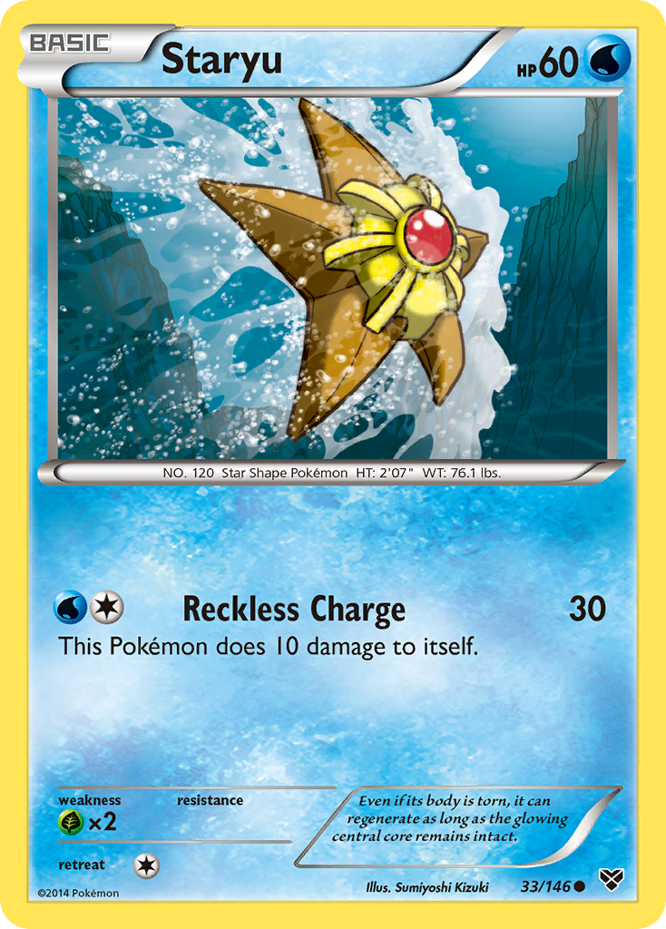 Staryu (33/146) [XY: Base Set] | Good Games Morley