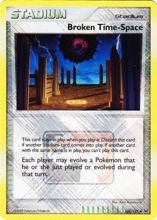 Broken Time Space (104/127) (League Promo) [Platinum: Base Set] | Good Games Morley