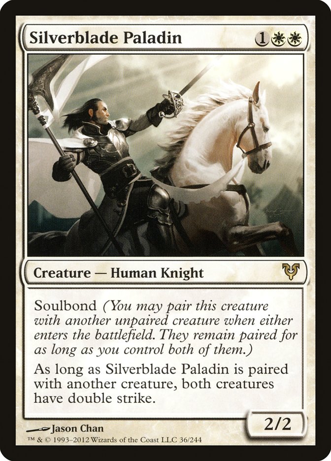 Silverblade Paladin [Avacyn Restored] | Good Games Morley