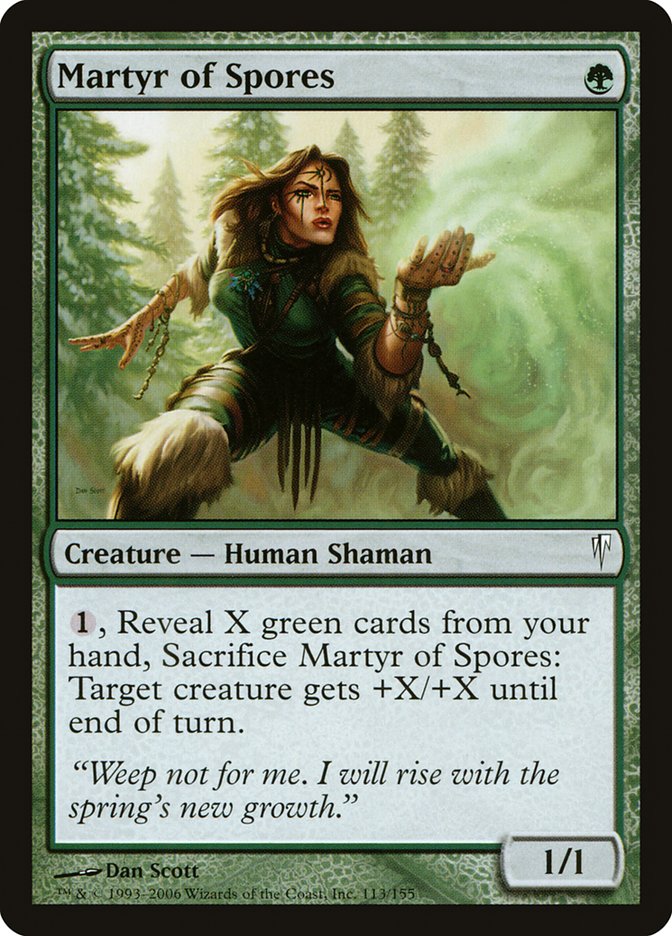 Martyr of Spores [Coldsnap] | Good Games Morley