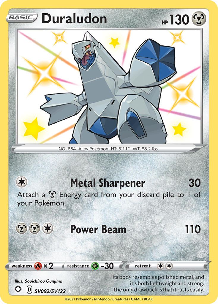 Duraludon (SV092/SV122) [Sword & Shield: Shining Fates] | Good Games Morley