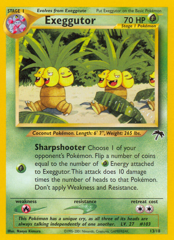 Exeggutor (13/18) [Southern Islands] | Good Games Morley