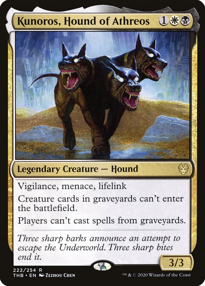 Kunoros, Hound of Athreos [Theros Beyond Death] | Good Games Morley