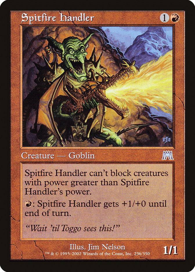 Spitfire Handler [Onslaught] | Good Games Morley