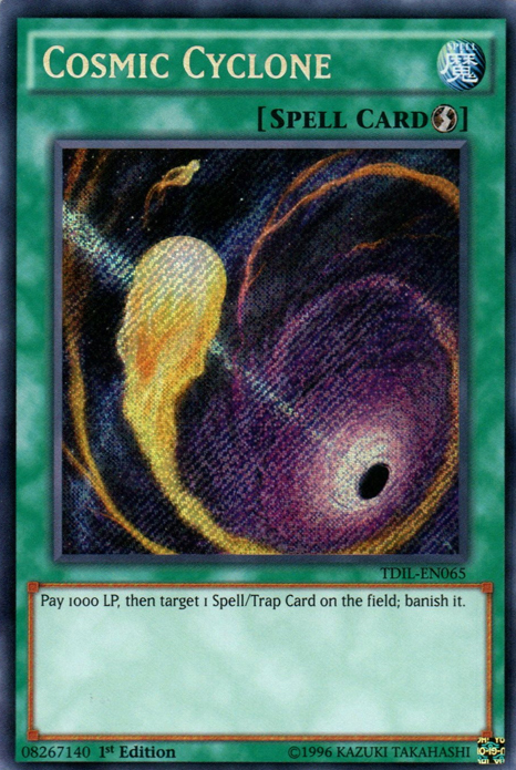 Cosmic Cyclone [TDIL-EN065] Secret Rare | Good Games Morley