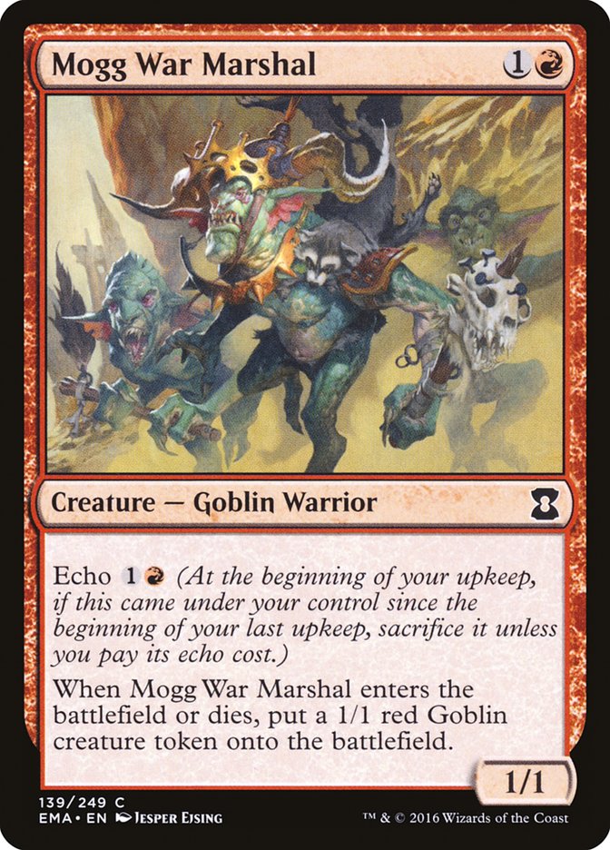 Mogg War Marshal [Eternal Masters] | Good Games Morley