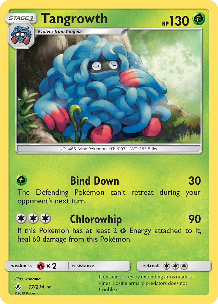 Tangrowth (17/214) [Sun & Moon: Unbroken Bonds] | Good Games Morley