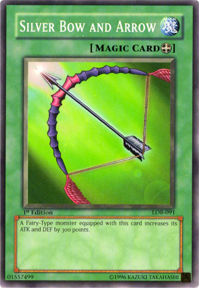 Silver Bow and Arrow [LOB-091] Common | Good Games Morley