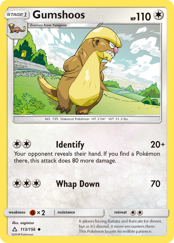 Gumshoos (113/156) [Sun & Moon: Ultra Prism] | Good Games Morley