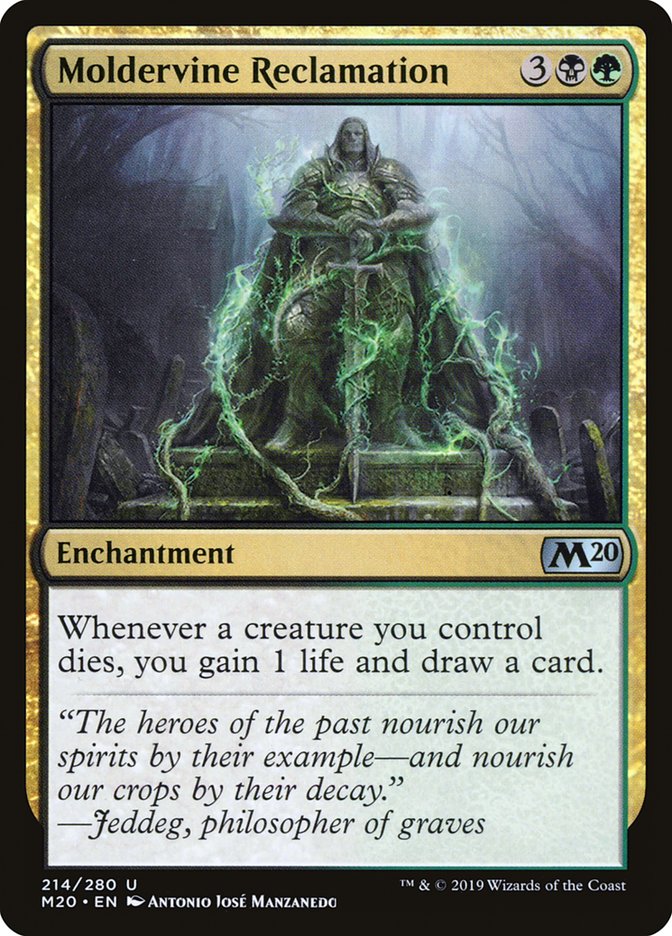 Moldervine Reclamation [Core Set 2020] | Good Games Morley