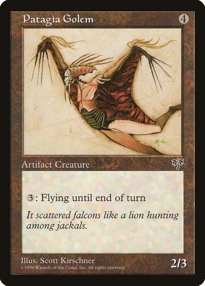 Patagia Golem [Mirage] | Good Games Morley