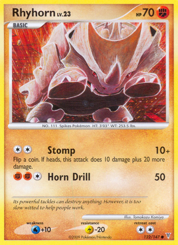 Rhyhorn (122/147) [Platinum: Supreme Victors] | Good Games Morley