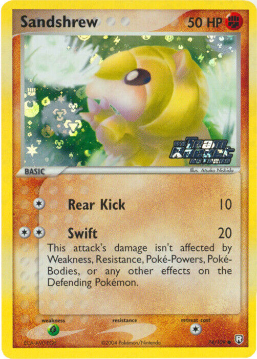 Sandshrew (74/109) (Stamped) [EX: Team Rocket Returns] | Good Games Morley
