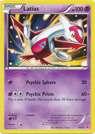 Latias (14/30) [XY: Trainer Kit 2 - Latias] | Good Games Morley