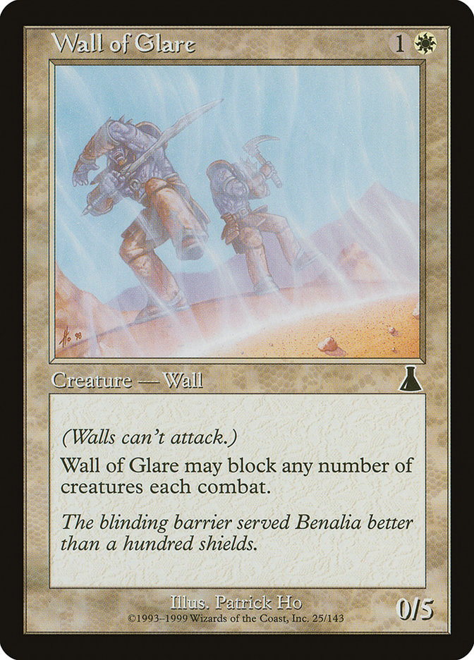 Wall of Glare [Urza's Destiny] | Good Games Morley