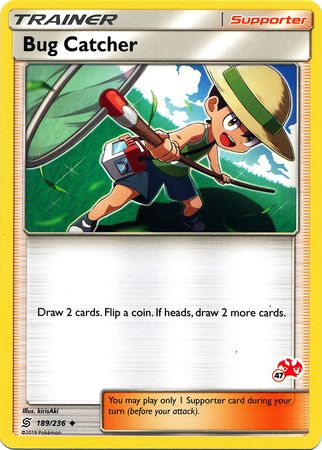 Bug Catcher (189/236) (Charizard Stamp #47) [Battle Academy 2020] | Good Games Morley