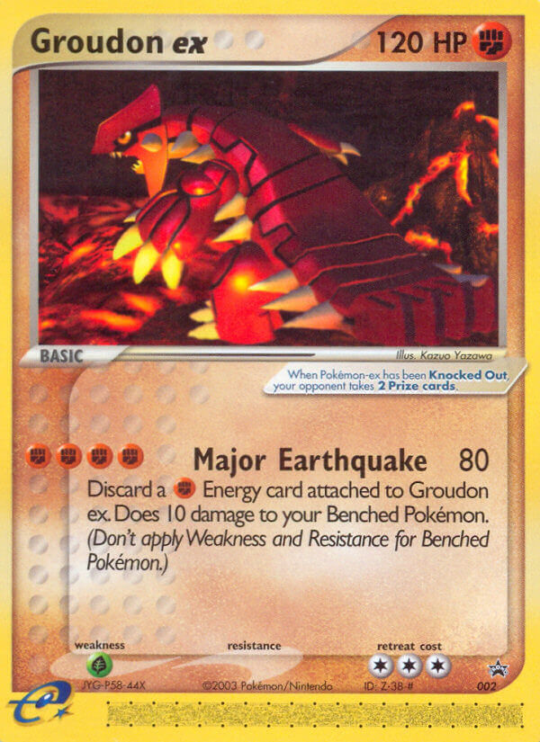 Groudon ex (002) [Nintendo: Black Star Promos] | Good Games Morley