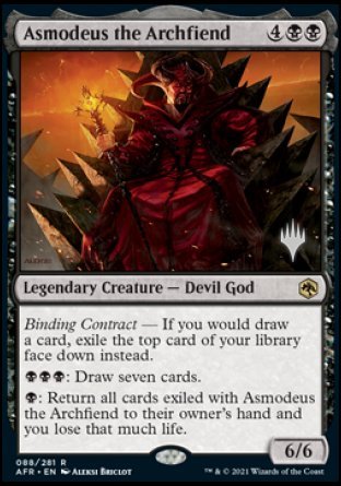Asmodeus the Archfiend (Promo Pack) [Dungeons & Dragons: Adventures in the Forgotten Realms Promos] | Good Games Morley