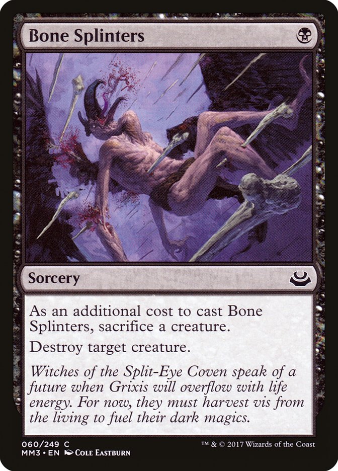 Bone Splinters [Modern Masters 2017] | Good Games Morley