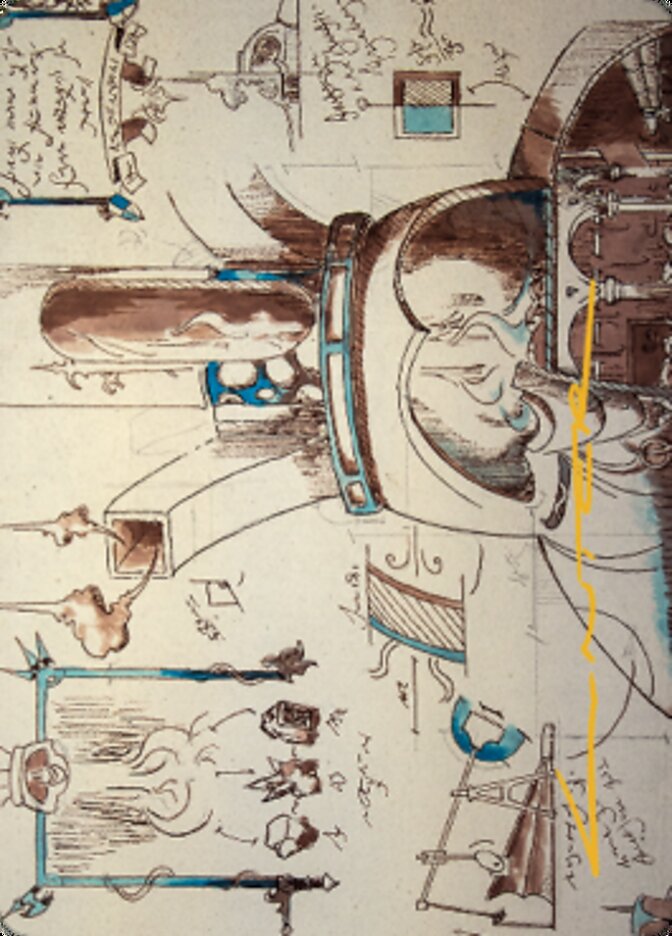 Mystic Forge Art Card (Gold-Stamped Signature) [The Brothers' War Art Series] | Good Games Morley