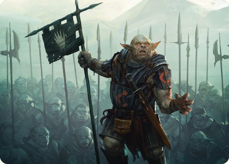 Ugluk of the White Hand Art Card [The Lord of the Rings: Tales of Middle-earth Art Series] | Good Games Morley