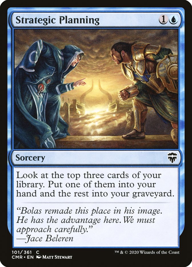 Strategic Planning [Commander Legends] | Good Games Morley